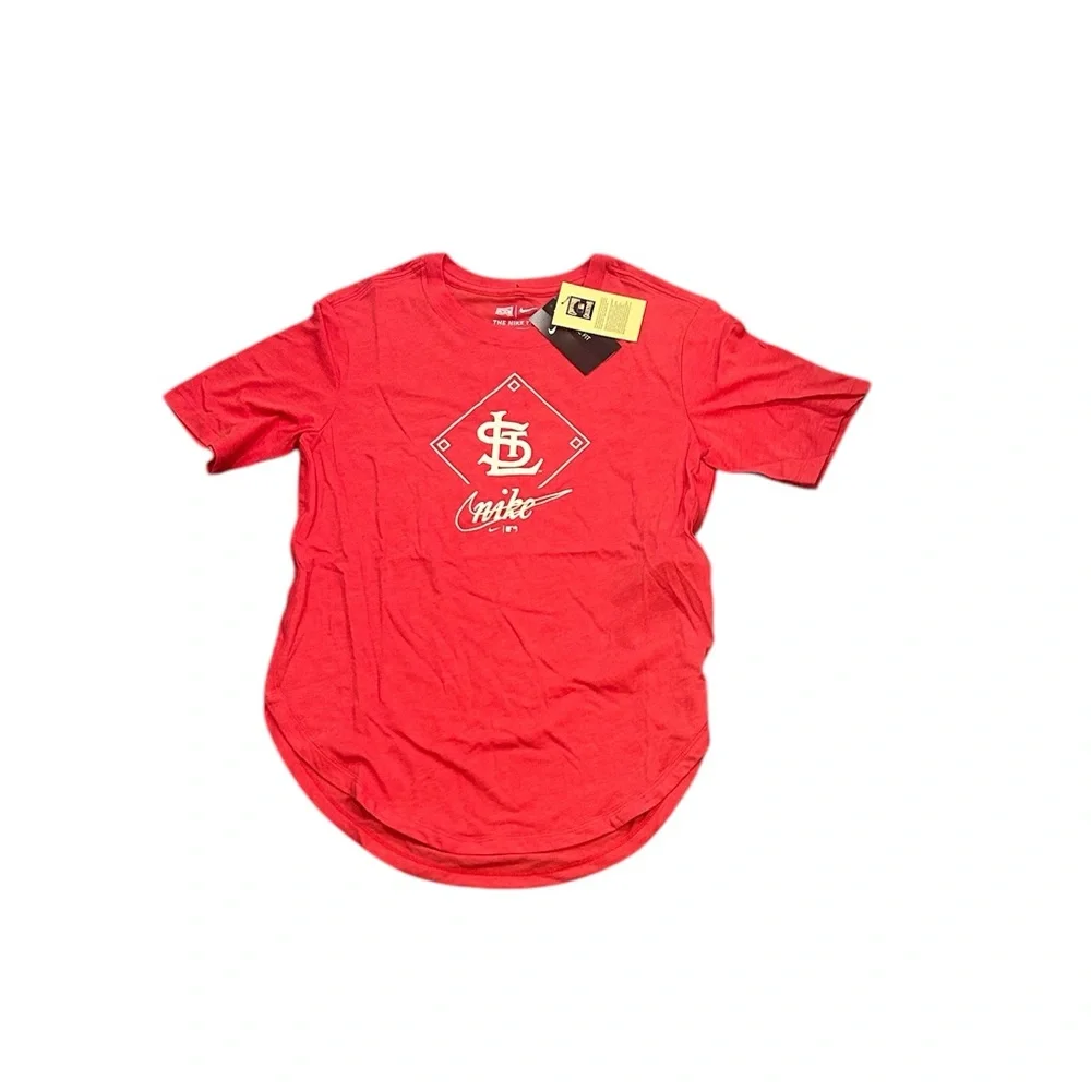 St. Louis Cardinals Nike Women's Cooperstown Tri‎ Blend Shirt Small